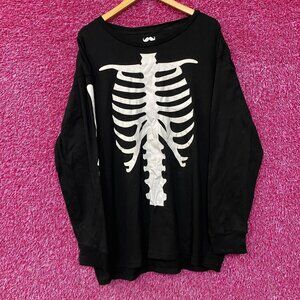 Under Disguise Skeleton Long Sleeve T-Shirt XXL